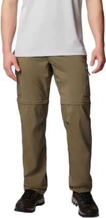 Spodnie dresowe męskie Columbia Silver Ridge Utility Convertible Pant 2012962397 Zielony