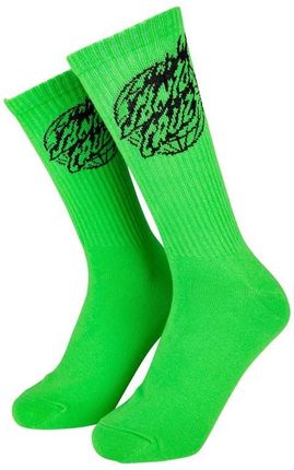 skarpetki SANTA CRUZ - Global Flame Dot Mono Sport Green (SPORT GREEN) rozmiar: 8-11