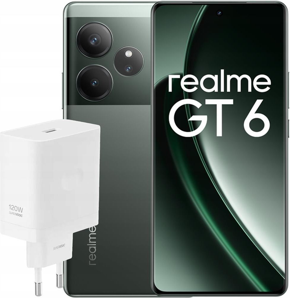 Realme GT 6 12/256GB Zielony - Cena, opinie na Ceneo.pl