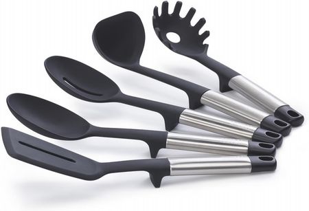 Joseph Joseph Zestaw 5 narzędzi kuchennych + karuzela Elevate Silicone Steel - zdjęcie 2