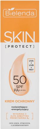 Krem Bielenda Skin Protect Ochronny Rozświetlająco-Energetyzujący Z Spf50 Do Twarzy 50ml