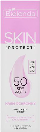 Krem Bielenda Skin Protect Ochronny Nawilżająco-Kojący Z Spf50 Do Twarzy 50ml