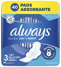 Zdjęcie Always Podpaski Ultra Day & Night Rozmiar 3 - 40 sztuk - Zgorzelec