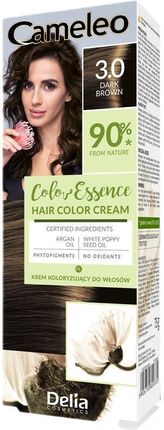 Cameleo Color Essence Krem Koloryzujący Do Włosów 3.0 Dark Brown 75g