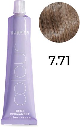 Subrina Farba Demi Permanent Colour 7.71 Kamienny Średni Blond 60 ml