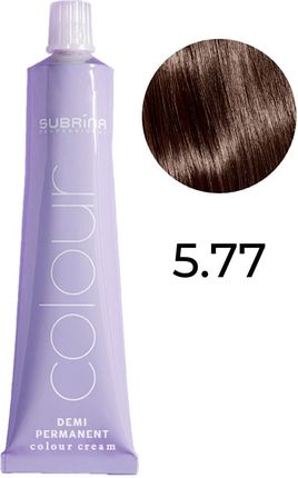 Subrina Farba Demi Permanent Colour 5.77 Czekoladowy Jasny Brąz 60 ml