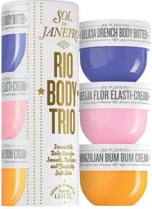 Sol de Janeiro Rio Trio Body Cream Set Zestaw do pielęgnacji ciała 3 szt.