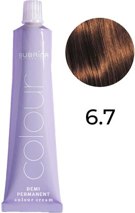 Subrina Farba Demi Permanent Colour 6.7 Brązowy Ciemny Blond 60 ml