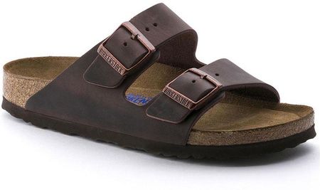 Klapki Birkenstock Arizona soft habana wąskie 452763