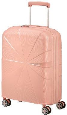 Walizka kabinowa American Tourister Starvibe 55cm powiększana brzoskwiniowa