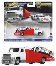 Hot Wheels Team Transport #66 Hrv47 '66 Porsche 906 Carrera 6 & Carry On FLF56 HRV47