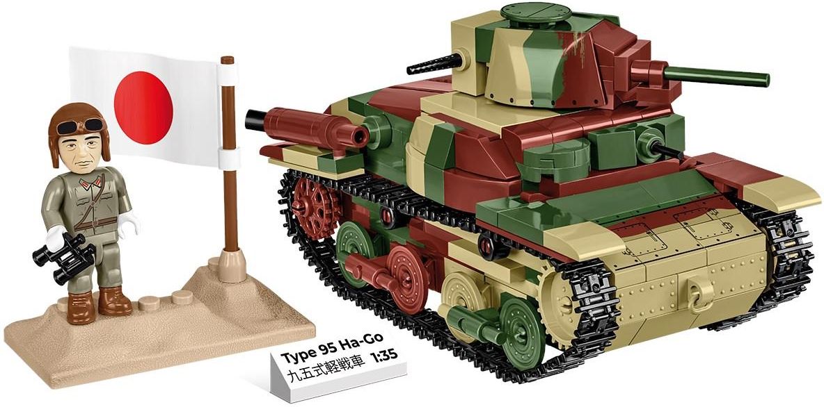Zdjęcie COBI Historical Collection WWII Type 95 Ha-Go (COBI-3115) - Łódź