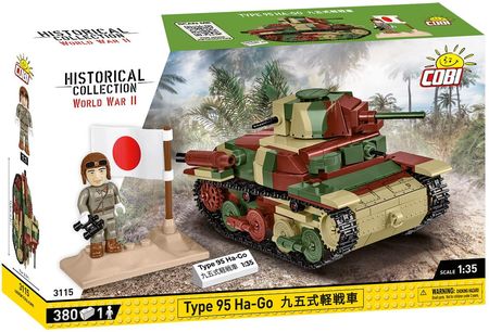 COBI Historical Collection WWII Type 95 Ha-Go (COBI-3115)