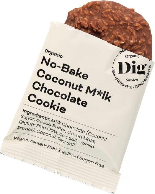 Dig Ciastko No Bake Coconut M Lk Chocolate Cookie 30g - Ceny i opinie ...