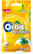 Zdjęcie Orbit Refreshers Tropical Guma Do Żucia Bez Cukru 26g 12 Drażetek - Kosów Lacki