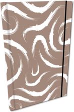 Zdjęcie Ev-Corp Notes A5 Kratka Z Gumką Soft Touch Maziaje Beż - Gniezno