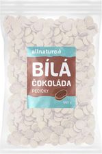 Zdjęcie Allnature Płatki Czekoladowe Czekolada Biała 500g - Mikołów