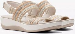 Zdjęcie Sandały Clarks Arla Stroll kolor beige combi 26177183 - Janów Lubelski