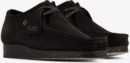 Buty Clarks Wallabee Women kolor black suede 26155522