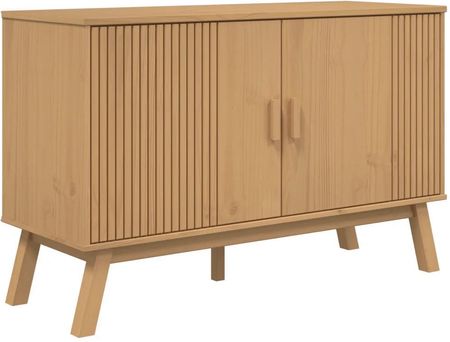 Zakito Europe Kredens Drewniany Olden 114X43X73,5 Cm Brązowy