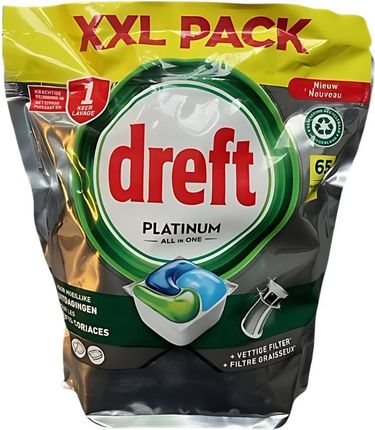 Dreft Platinum All In One Kapsułki Do Zmywarki 65Szt. (90910)