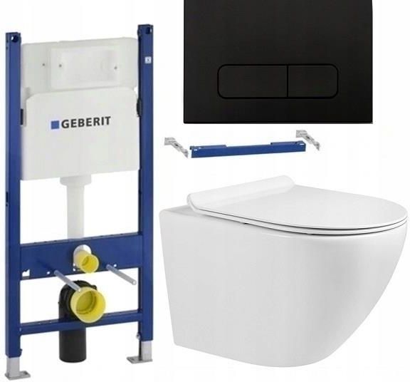 Zestaw podtynkowy Geberit Arbo Basic Up100 Delta + Slim Rim WC97421005 ...