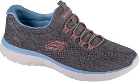 Buty sportowe Damskie Skechers Summits - Fun Flair 150113-GYMT Szary