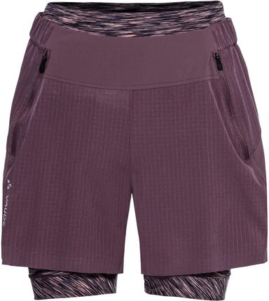 Damskie spodenki rowerowe VAUDE  Altissimi Cycling Shorts Blackberry 36