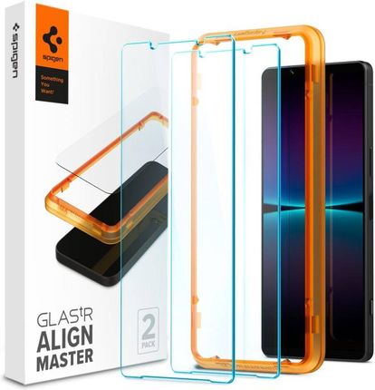 Spigen Szkło Hartowane Alm Glas.Tr Do Sony Xperia 1 Vi (2Szt.)