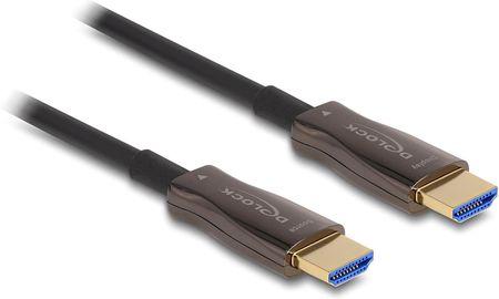 Delock 86034 HDMI | Aktywny optyczny kabel HDMI z metalowym oplotem 8K 60 Hz 50m