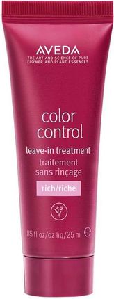 Aveda Color Control Leave-In Treatment Rich Pielęgnacja Bez Spłukiwania Nadająca Blasku I Chroniąca Kolor Włosów 25ml