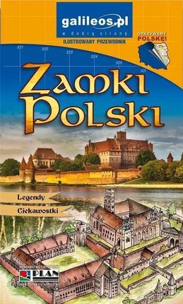 Przewodnik - Zamki Polski w.2024 - zakładka do książek gratis!!