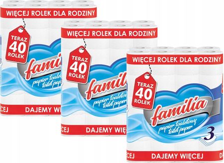 Papier Toaletowy 40R Familia 3W 120 Rolek