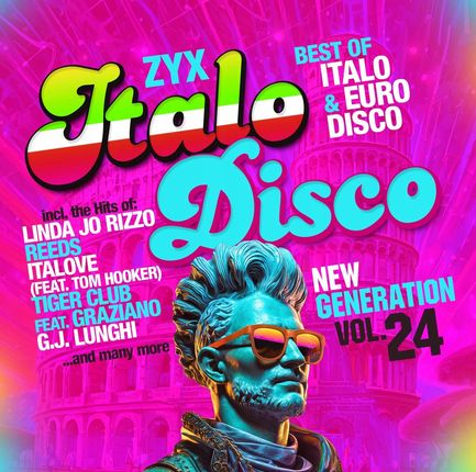 Zyx Italo Disco New Generation Vol. 24 2024 2CD G.j. Lunghi Italove Closed