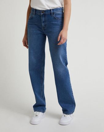 LEE JANE DAMSKIE SPODNIE JEANSOWE JEANSY DŻINSY MID WASH L34QHGC05