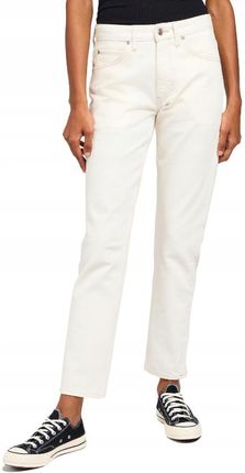 LEE RIDER DAMSKIE SPODNIE JEANSOWE JEANSY DŻINSY CONCRETE WHITE 112349001