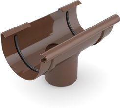 Zdjęcie Bryza Lej spustowy PVC 75/63 mm brązowy 60-042 - Kietrz