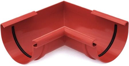 Bryza Narożnik wewnętrzny PVC 75mm Czerwony (60053)