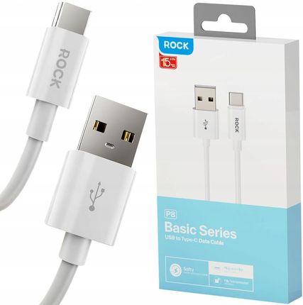 ROCK P8 Kabel USB-C do USB-A 2A 100cm