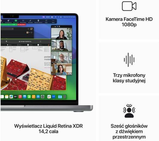 Laptop Apple MacBook Pro 2023 14,2/M3/8GB/512GB/macOS
