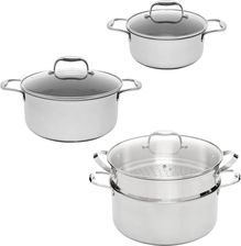 Kohersen Zestaw naczyń MASTER POT z powłoką DIAMOND BLACK CUBE