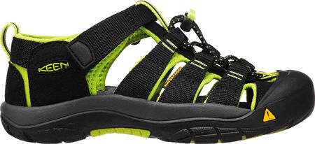 Sandały dziecięce Keen  Newport H2 K Black/Lime Green  US 10