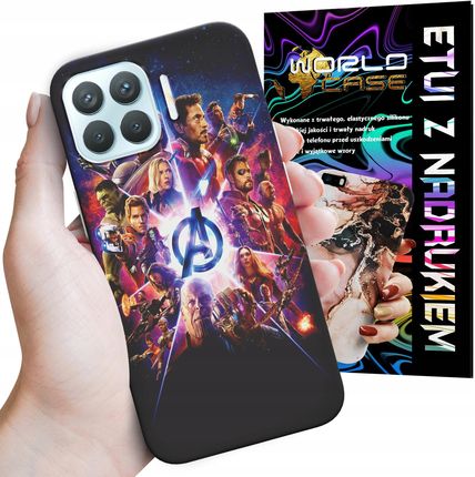 World Case Etui Do Oppo Reno 4 Lite Avengers Iron Man Spiderman Kapitan