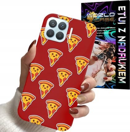 World Case Etui Do Oppo Reno 4 Lite Pizza Damskie Pączki Pianki Plecki