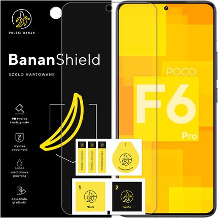 Polski Banan Szkło Hartowane Bananshield Do Xiaomi Poco F6 Pro