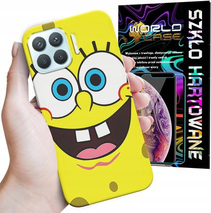 World Case Etui Do Oppo Reno 4 Lite Spongebob Bajki Gry Wybór Plecki Szkło