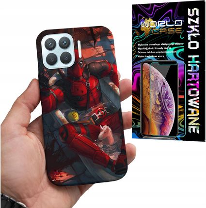 World Case Etui Do Oppo Reno 4 Lite Deadpool Marvel Filmy Seriale Szkło