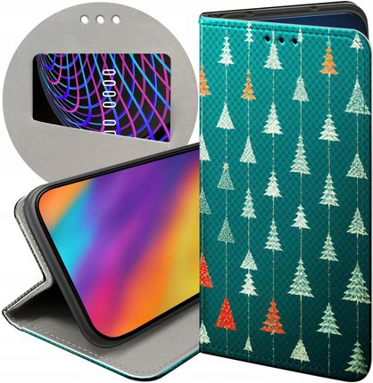 Hello Case Etui Z Klapką Do Motorola Moto G54 5G Choinka Święta Boże Narodzenie