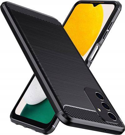 Itel Etui Do Samsung A05S Carbon Karbon Ochrona Aparatu Silikon Case Szkło