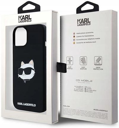 Karl Lagerfeld Oryginalne Etui Karld Magsafe Pokrowiec Do Iphone 14 Plus 15 - zdjęcie 3